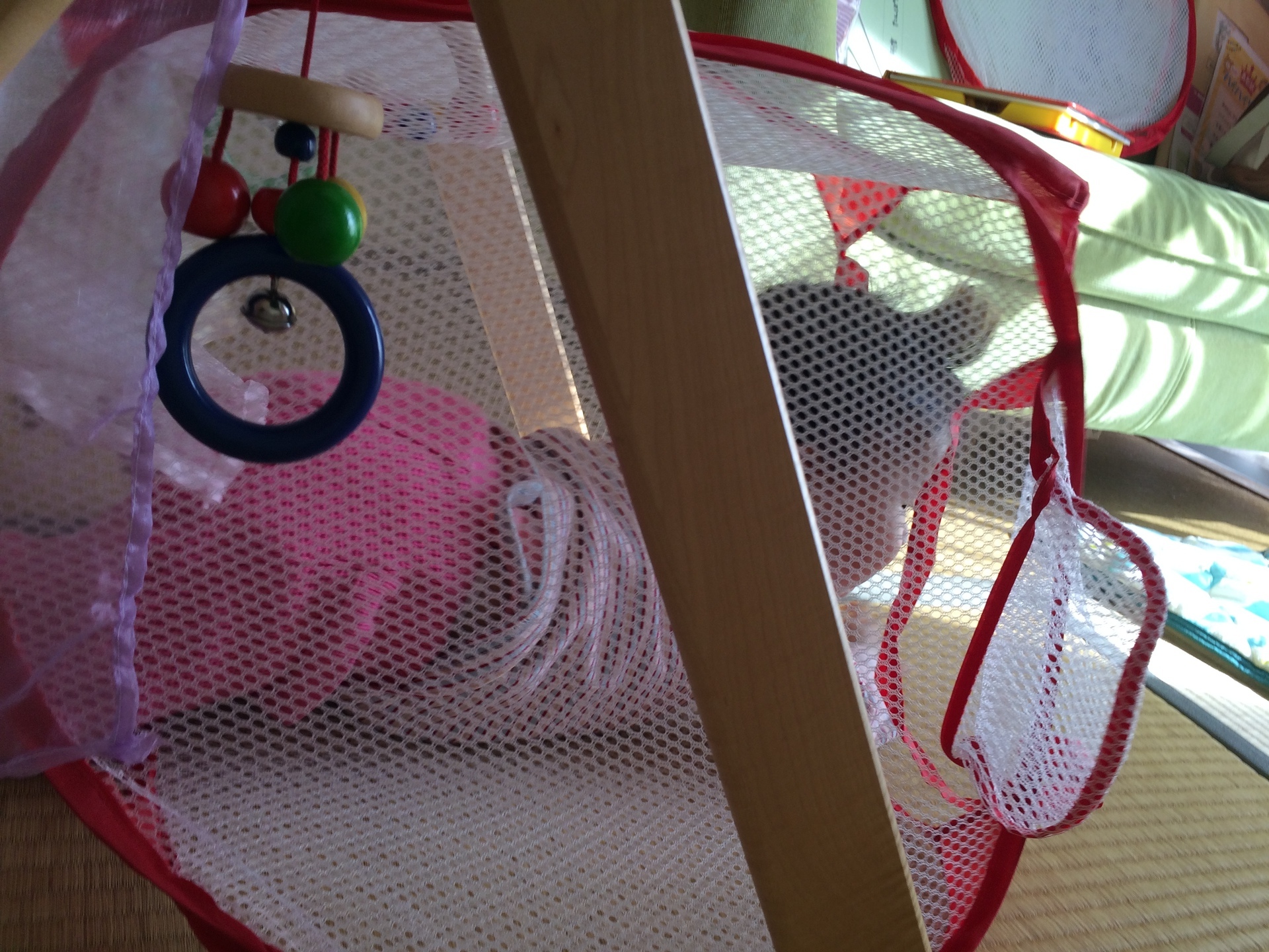 9か月 トンネル 全力で初めての子育て 手作りおもちゃにイベントにー In神戸